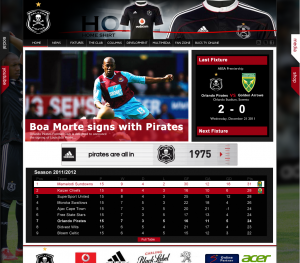 Orlando Pirates FC Website New Home