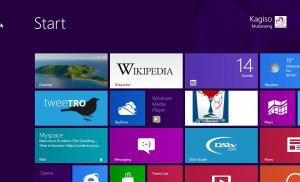 Windows8 Consumer Preview Start Home